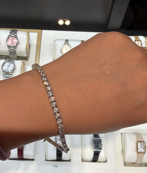 韓國代購  LLOYD  經典款 Tennis Bracelet 滿鑽 網球 手鍊（3MM）