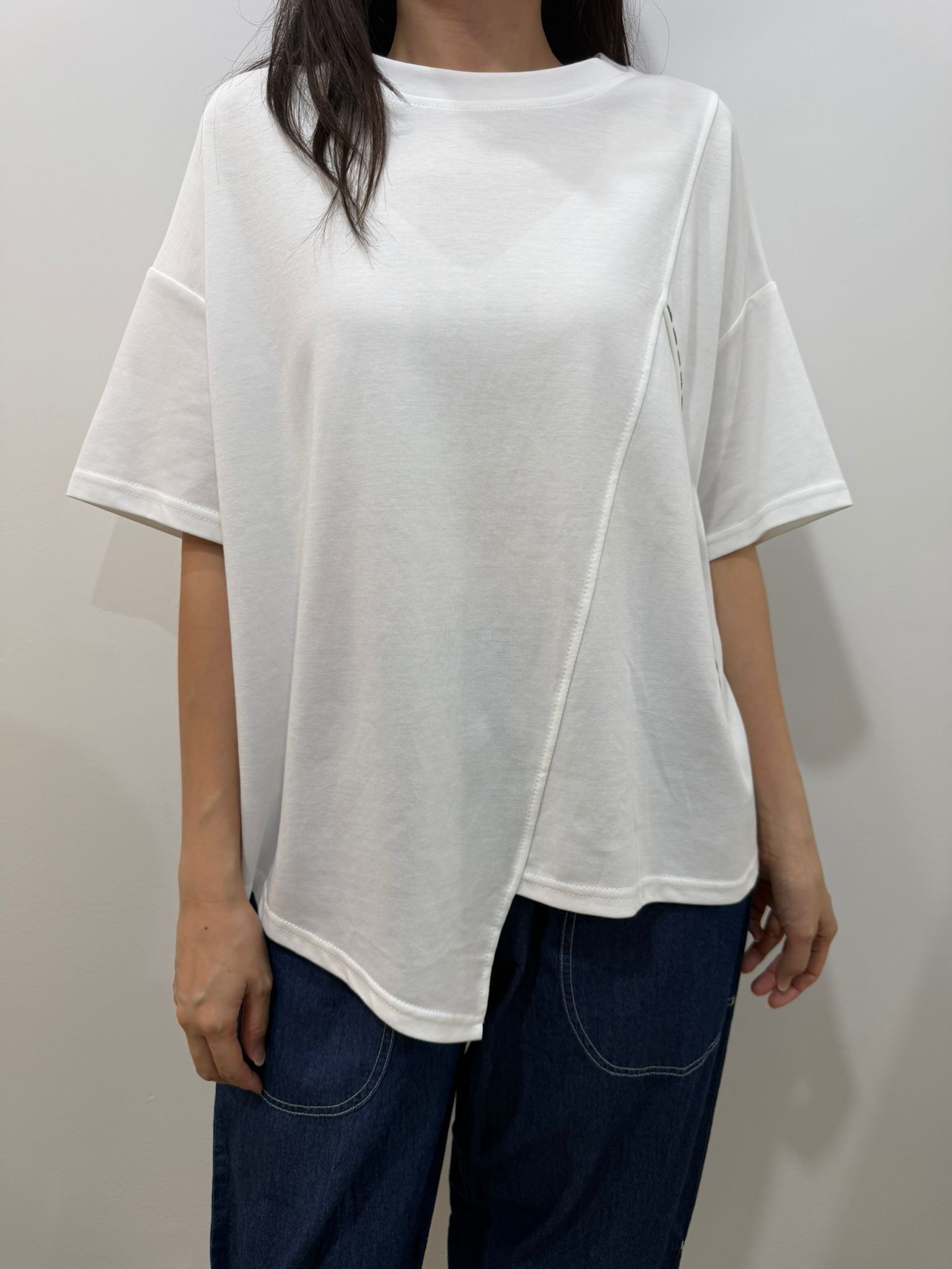 TE 不對稱剪裁 TOP