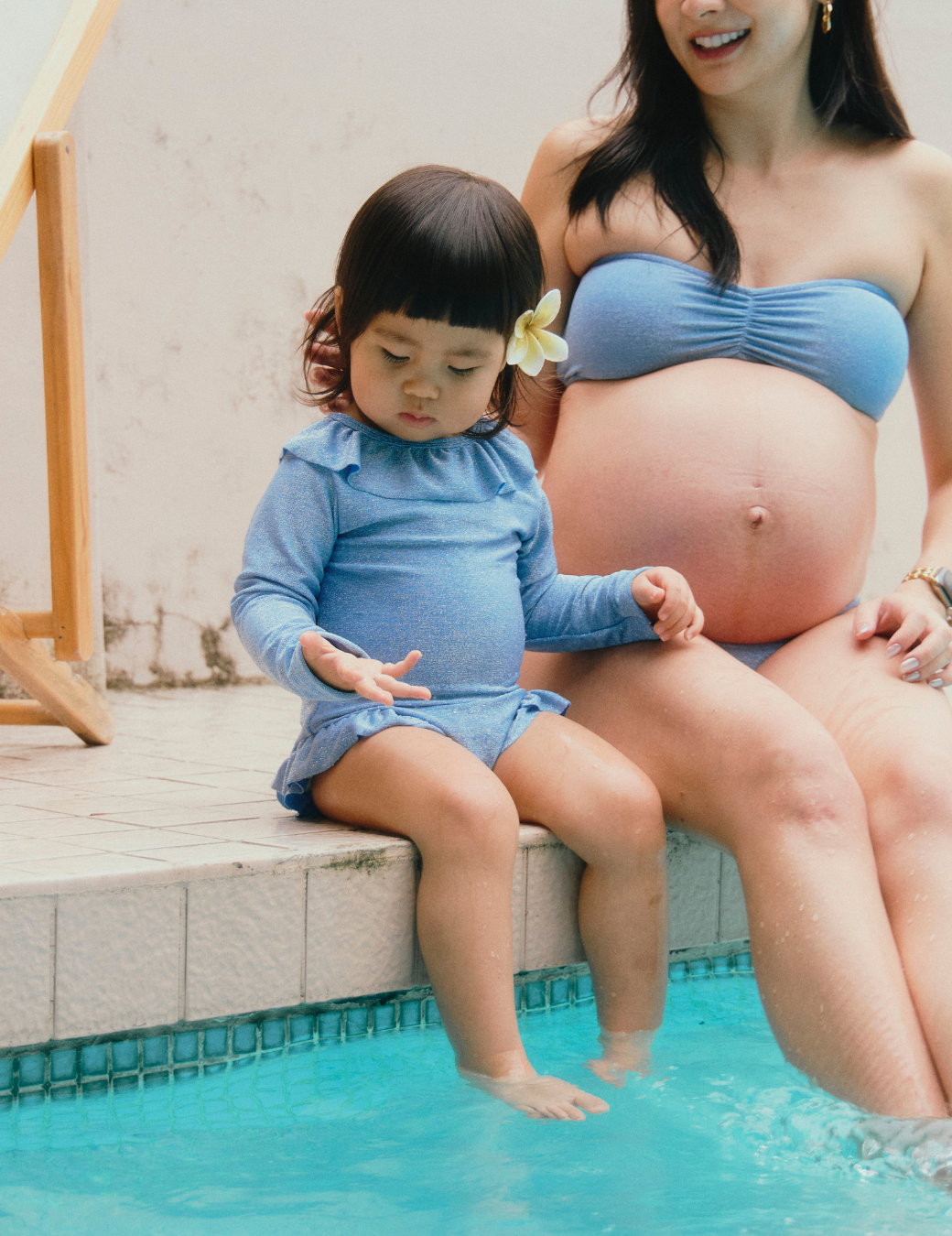 細閃爍光連身泳裝套組（幼童款/3尺寸）
