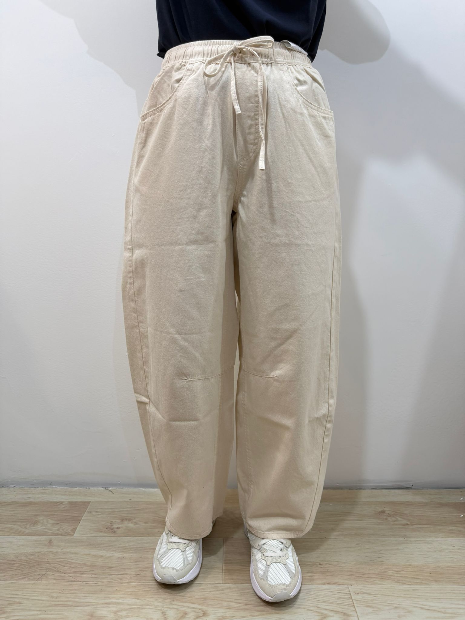 CC RELAX DENIM 棉麻 長褲