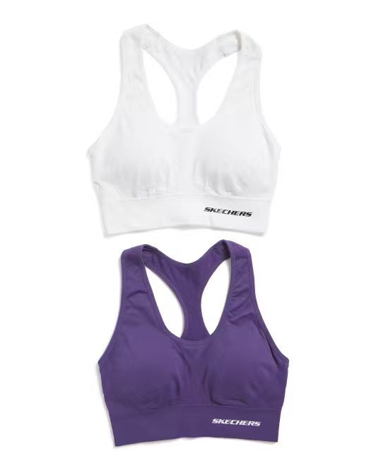 【預購】SKECHERS H061753  羅紋運動內衣背心 (2件裝)
