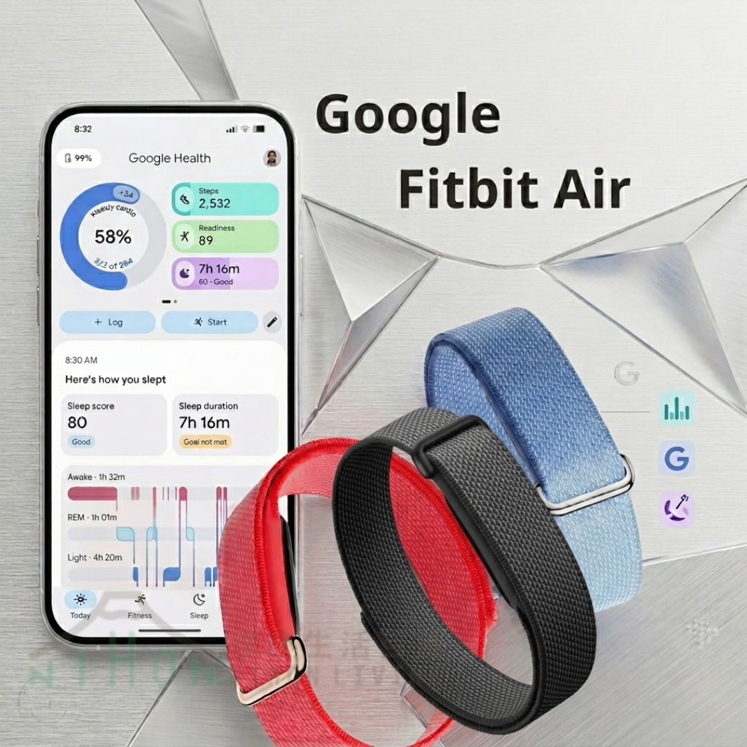Google - Fitbit Air -智能健康手環(薰衣草色/漿果色/黑曜石色) | 健身 | 心率 | 睡眠追蹤 |