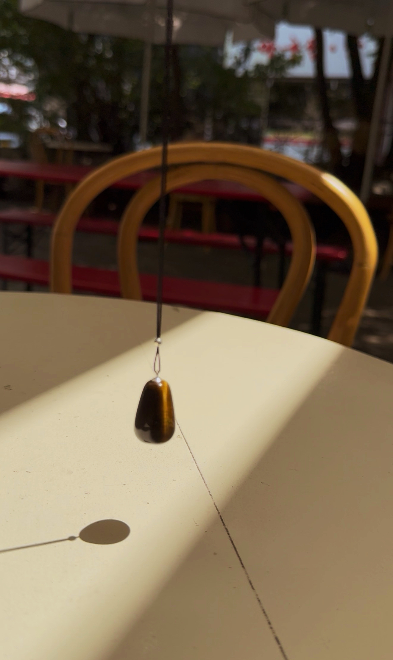 N22 Amber Glimmer Necklace