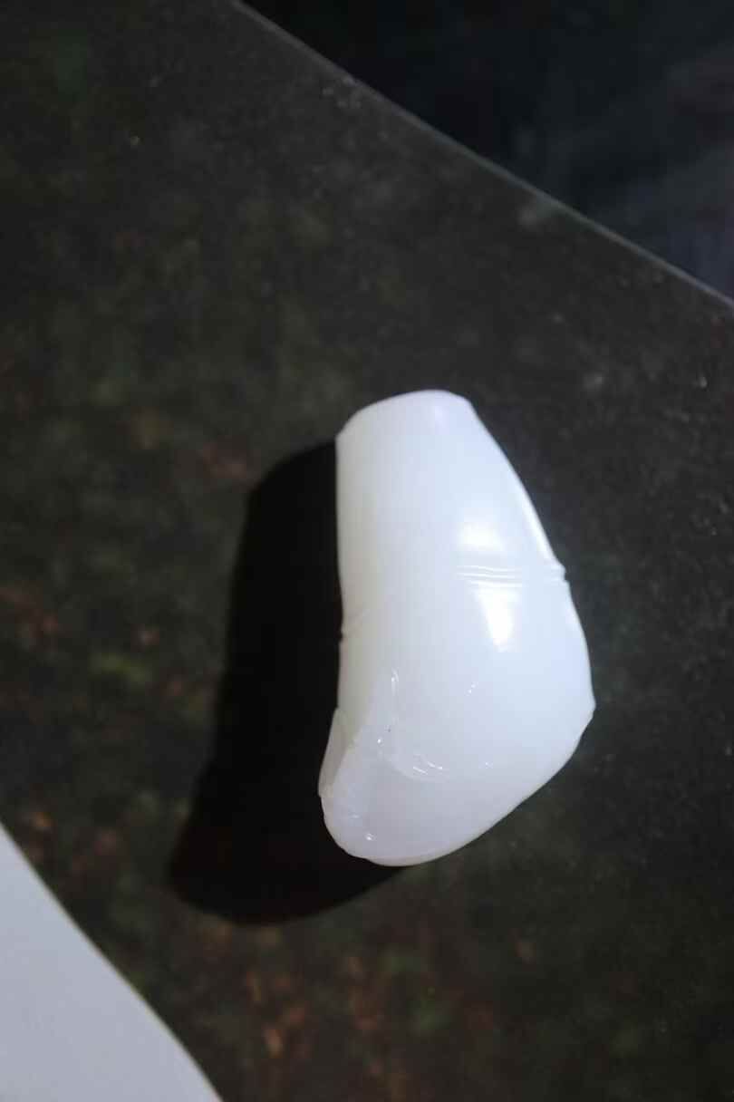 65715 和田玉羊脂白玉竹節