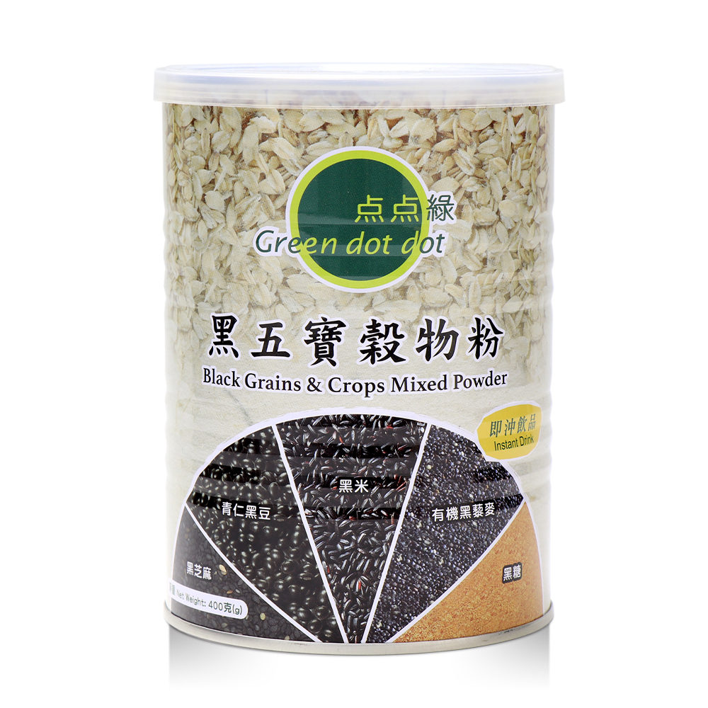 Greendotdot Black Grains & Crops Mixed Powder (400g)