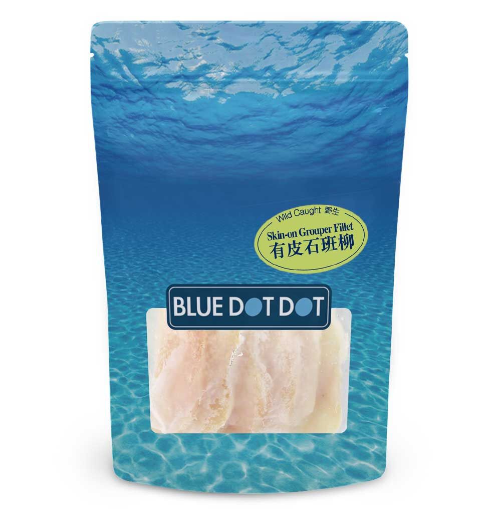 Bluedotdot 野生有皮石班魚柳 (380克)