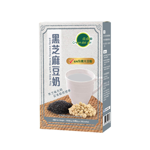 Greendotdot Soy Milk with Black Sesame Seed  (20g X 5)