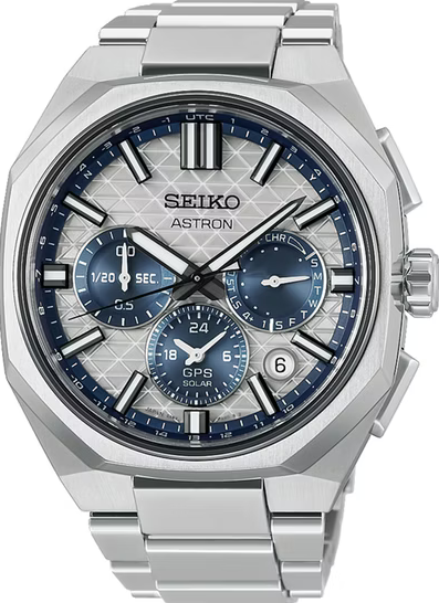 萬年鐘錶 - SEIKO ASTRON   145週年限定GPS衛星校時太陽能鈦金屬男錶  HAB004J1 / 5X63-0AA0N 錶徑43.4MM