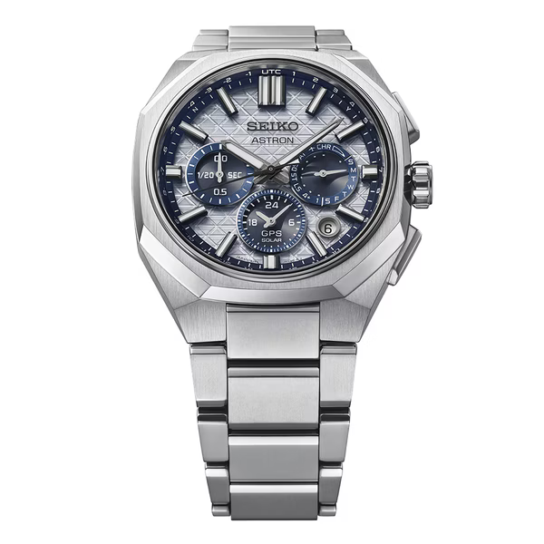 萬年鐘錶 - SEIKO ASTRON   145週年限定GPS衛星校時太陽能鈦金屬男錶  HAB004J1 / 5X63-0AA0N 錶徑43.4MM