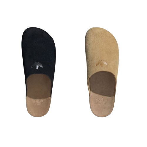 【官網限定】adidas Adimule 懶人鞋 穆勒鞋 卡其JR3587 黑JQ4367 VI