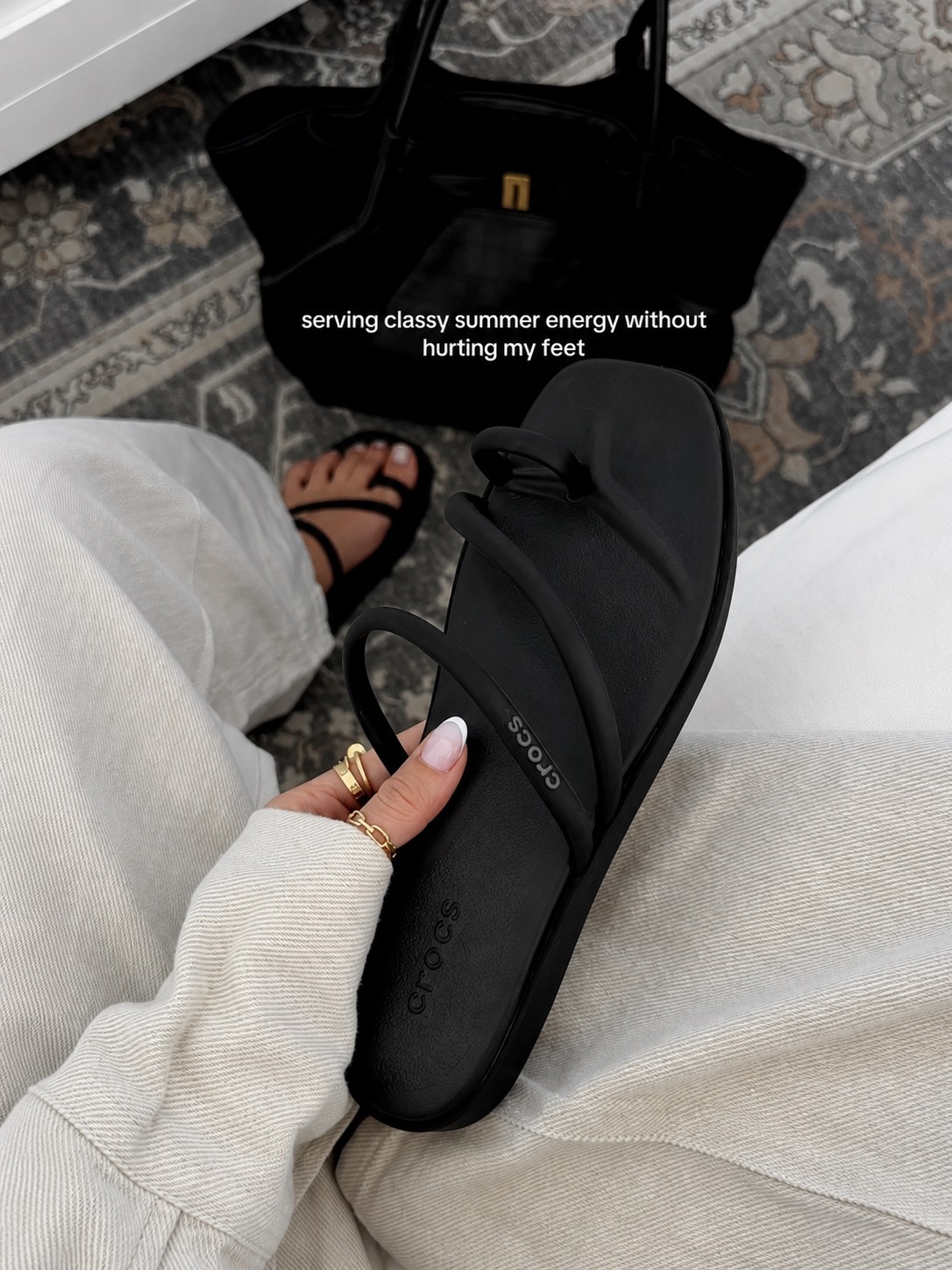 CROCS MIAMI TOE LOOP SANDAL 邁阿密限定 拖鞋 夾腳拖 指環涼鞋 防水 四色