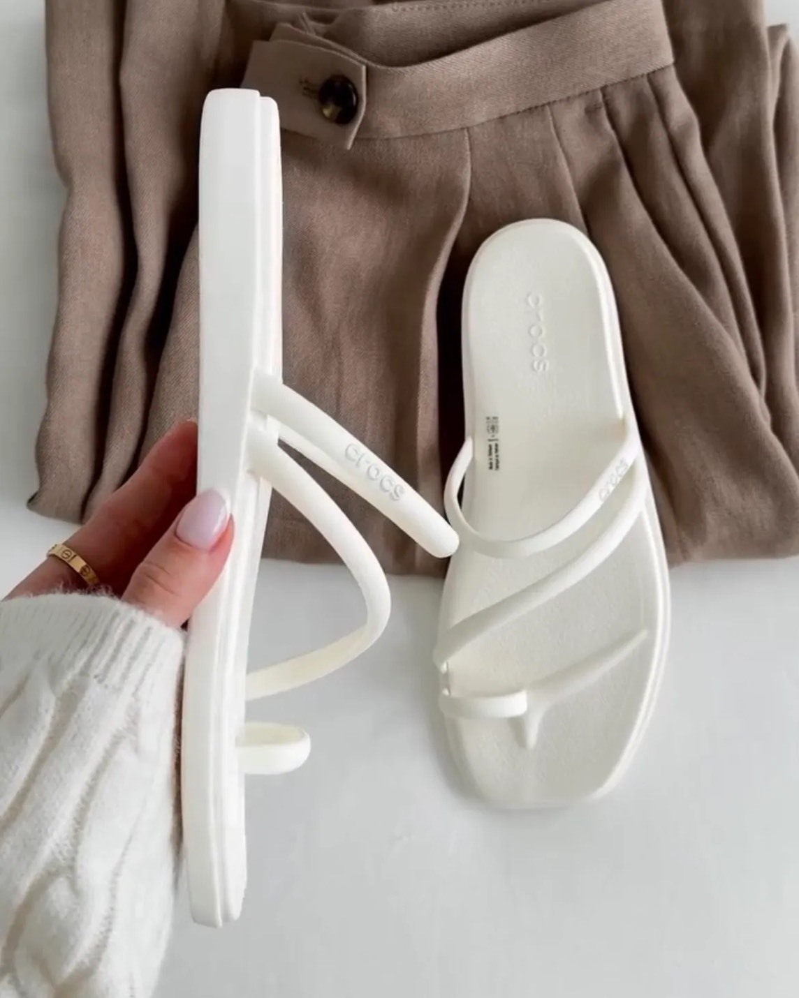 CROCS MIAMI TOE LOOP SANDAL 邁阿密限定 拖鞋 夾腳拖 指環涼鞋 防水 四色