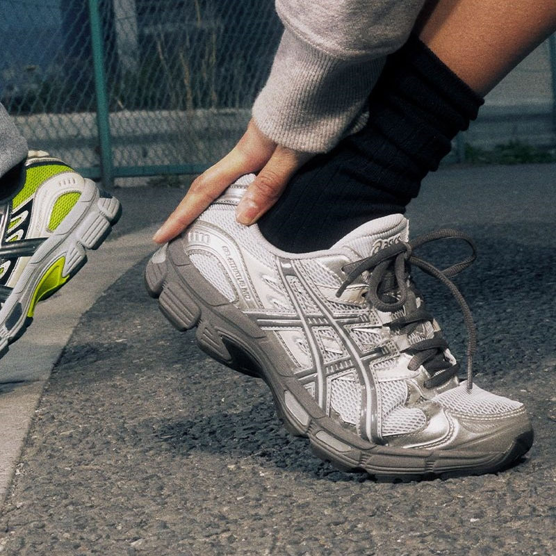 （門市現貨）男女鞋 ASICS GEL-STRATUS MC 銀色 亞瑟膠緩震 支撐 網眼 透氣 運動 休閒鞋【1203B219-020】