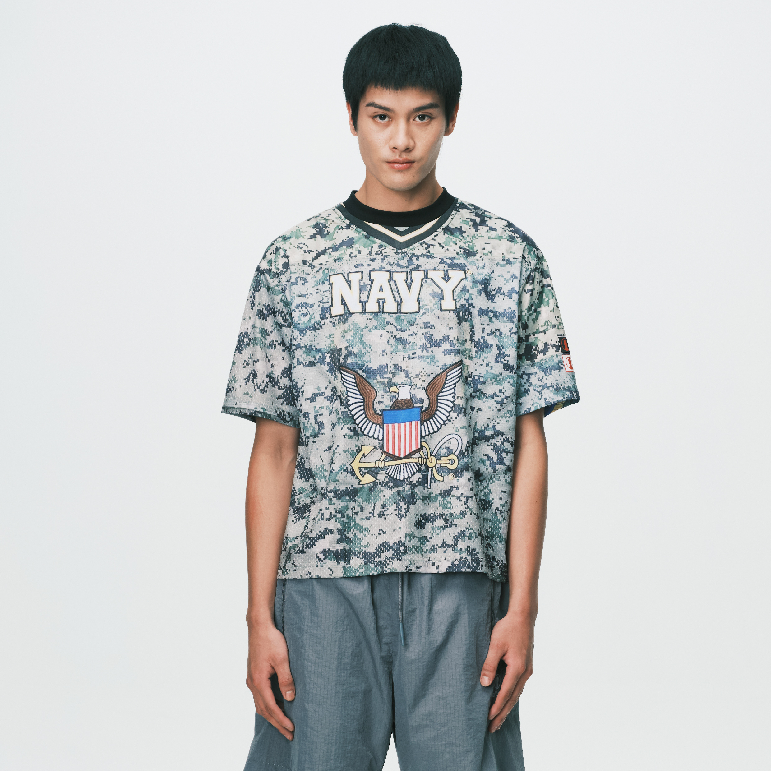 nul1.org NAVY DIGI Jersey [nu-T115]