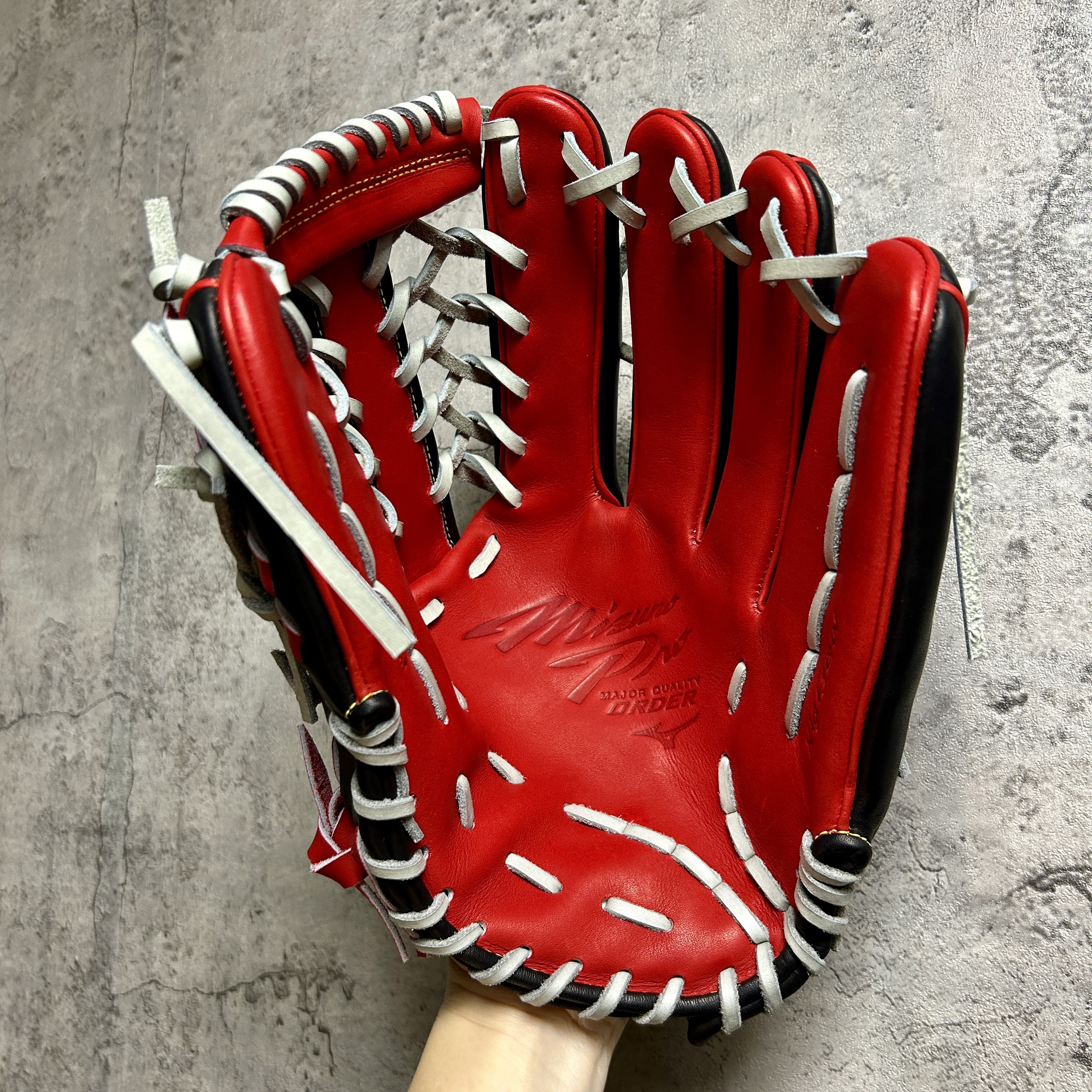約13.1吋 Mizuno Mizuno Pro 硬式 外野 店舗別注訂製棒球手套 M-M001