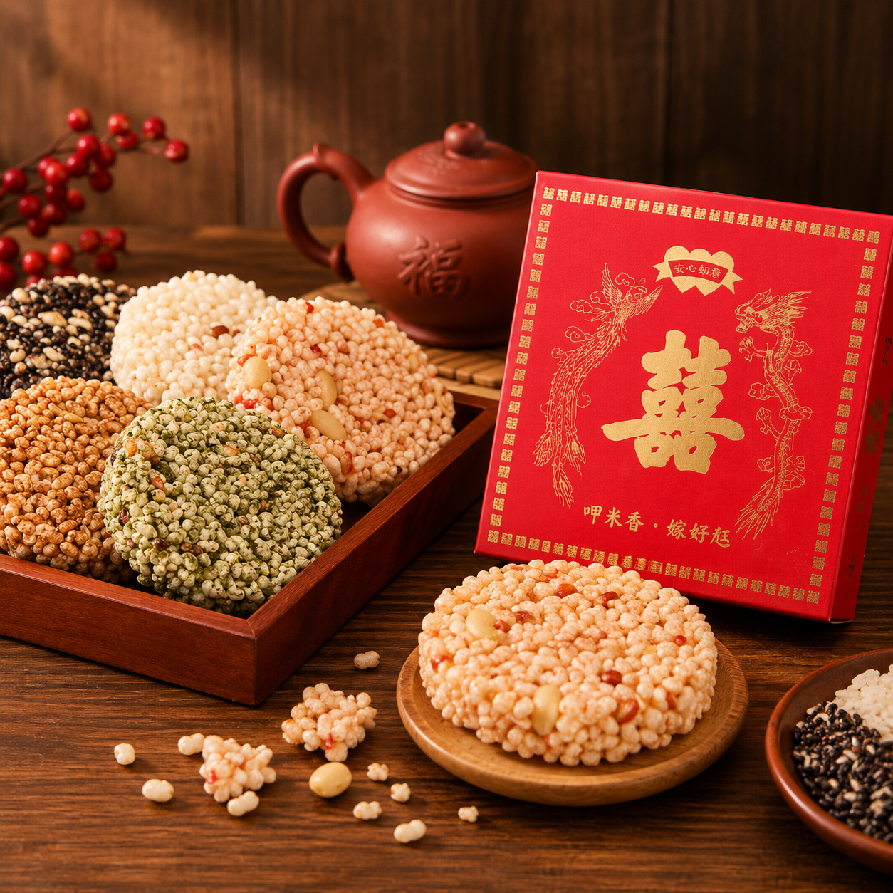 婚慶復刻限量米香盒：單片