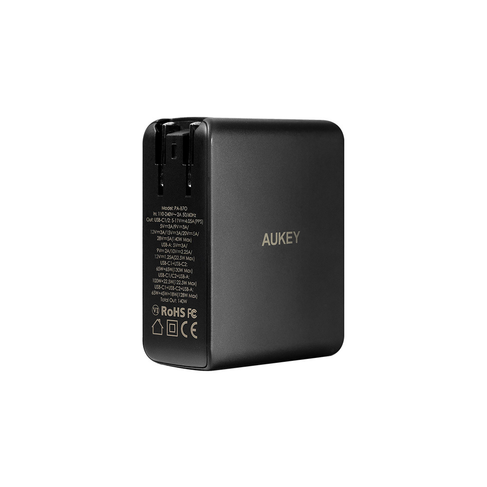AUKEY Omnia II Mix 140W 氮化鎵PD快充充電器 PA-B7O