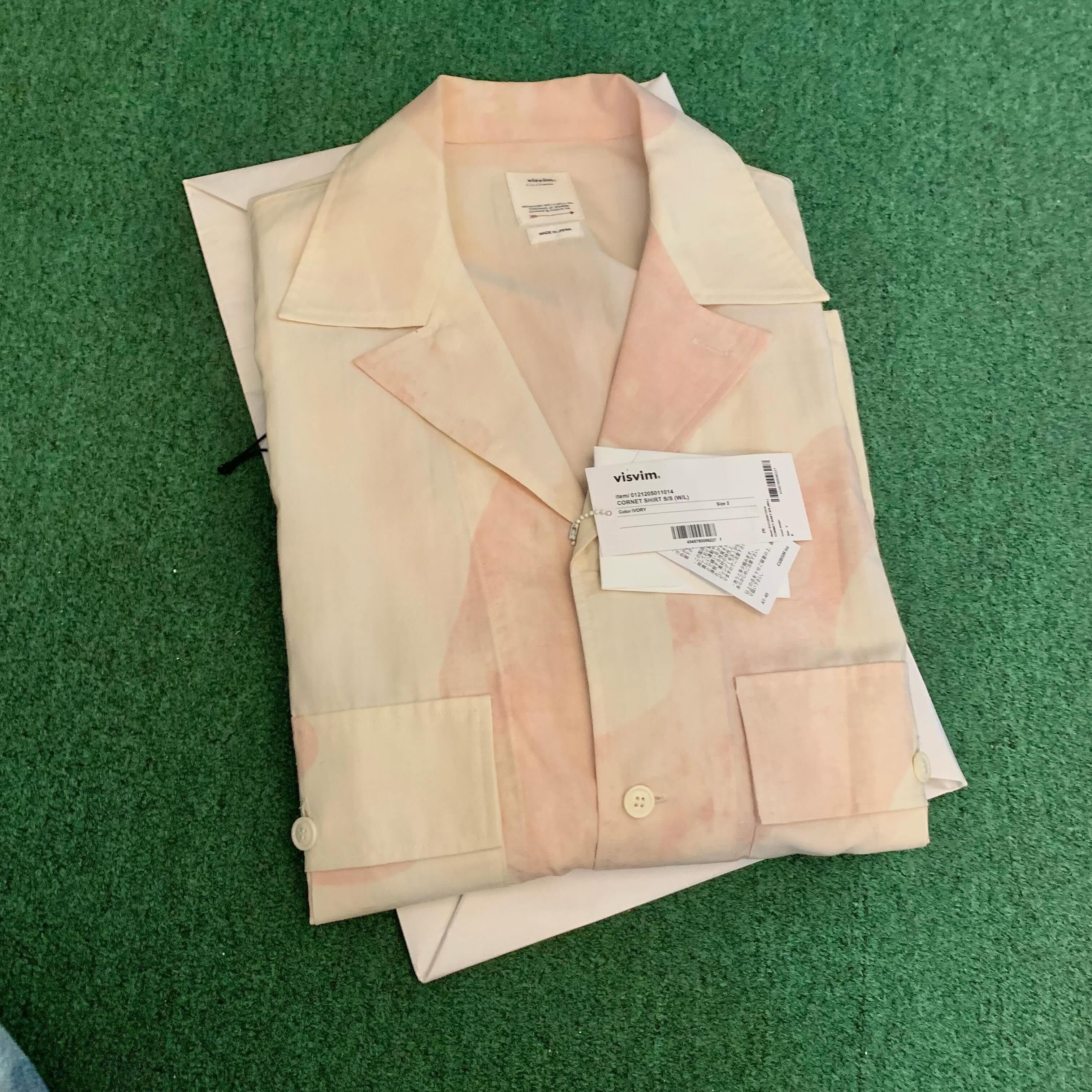 LAST SALE: VISVIM CORNET SHIRT S/S (W/L) - IVORY SIZE 2 IN STOCK NOW (現貨發售中)