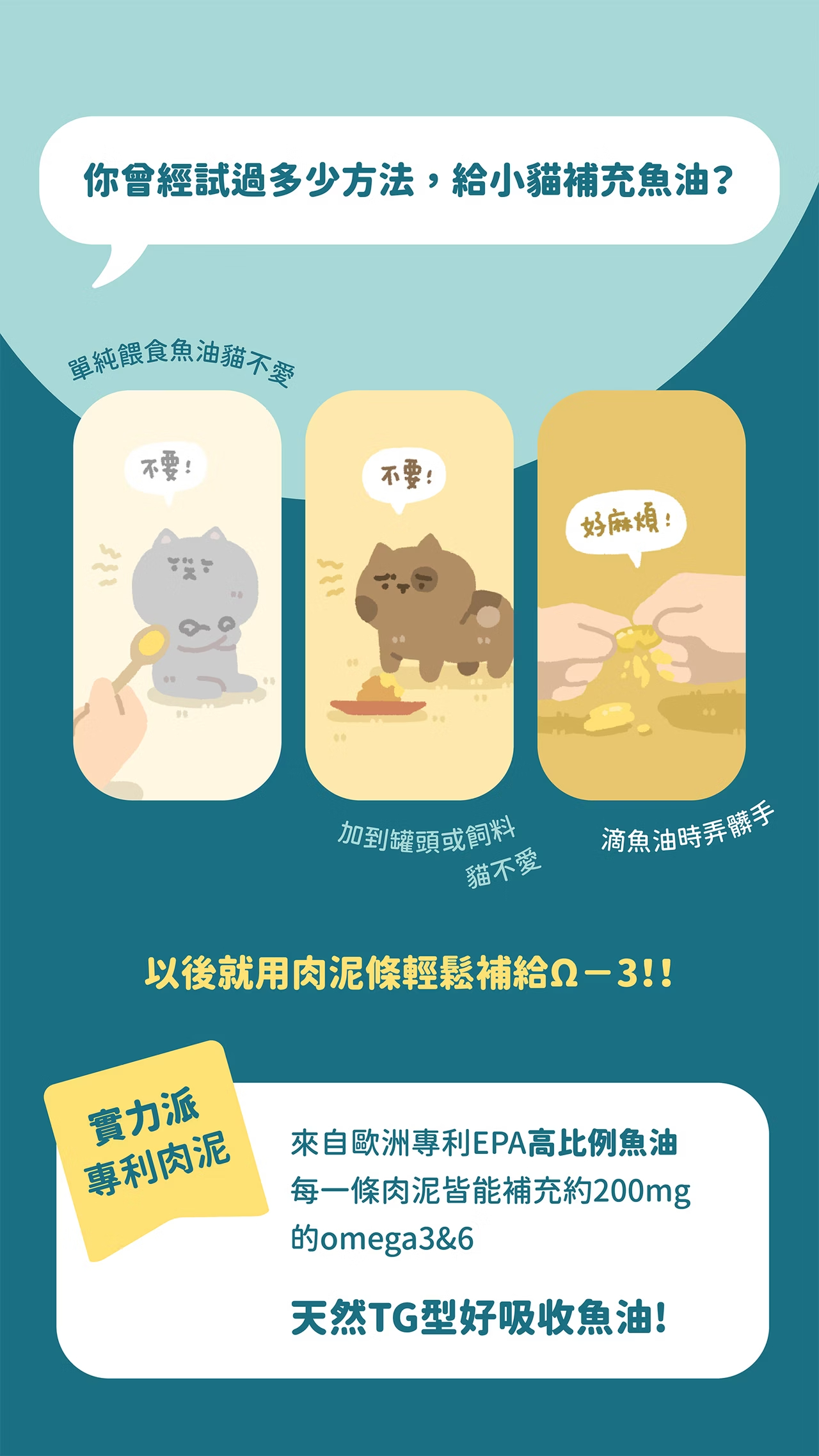 貓有話說 魚油 主食肉泥