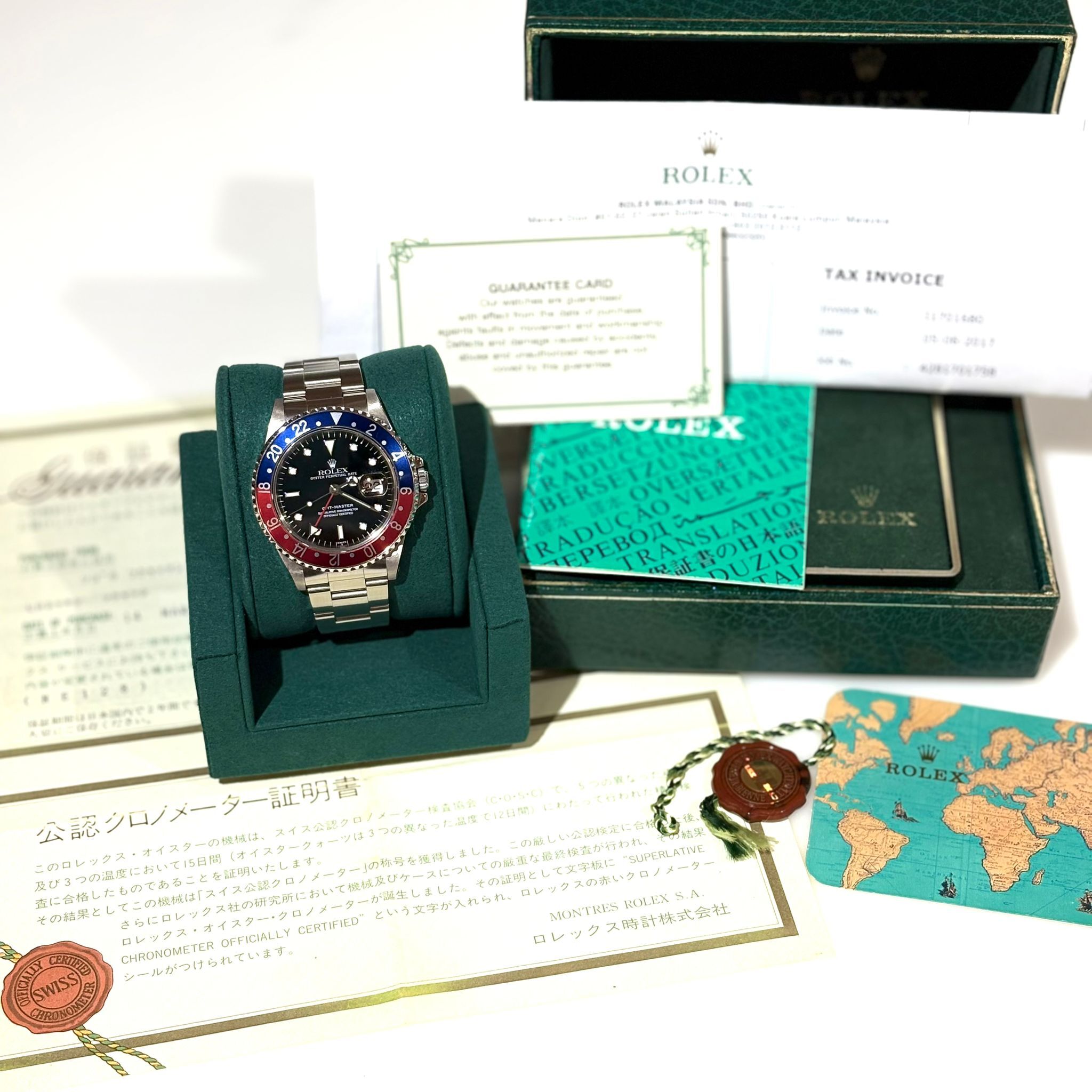 VINTAGE!中古ROLEX GMT #U907604 MASTER 40MM  16700 紅藍百事圈 #勞力士手錶 #香榭站正品