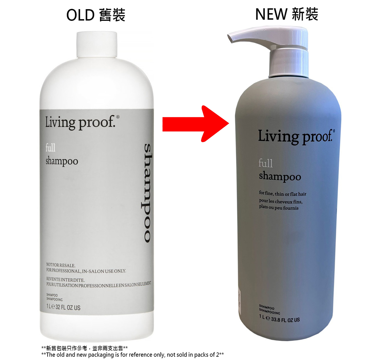 Living Proof Full Shampoo 1000ml(Free Pump) 豐盈染後洗髮露