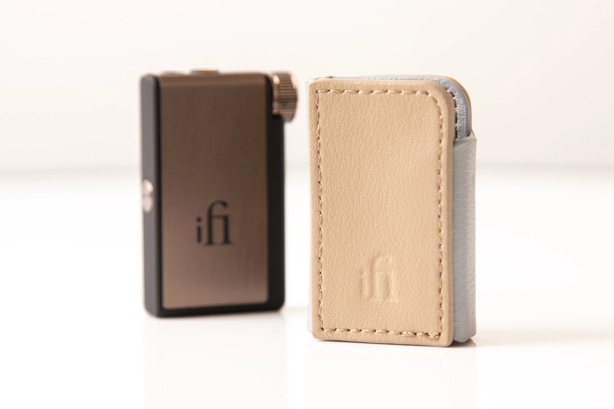iFi Audio GO blu Case Beautifully soft, two colour genuine leather