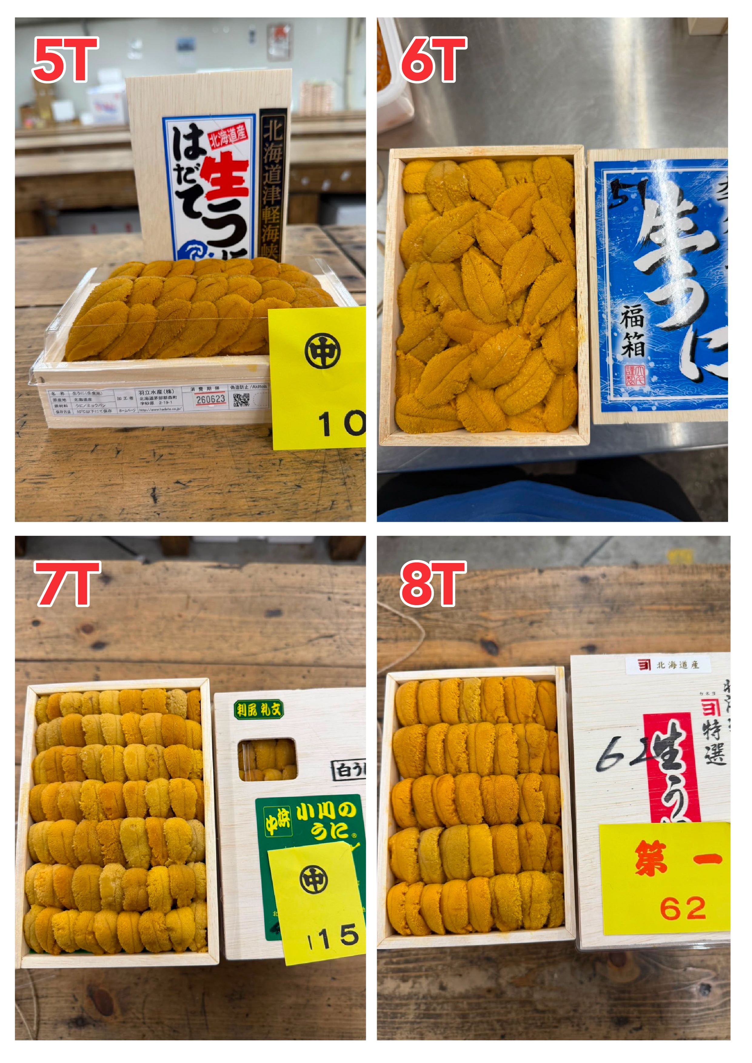 【指定海膽推薦】每天更新 (限即日落單, 翌日送)