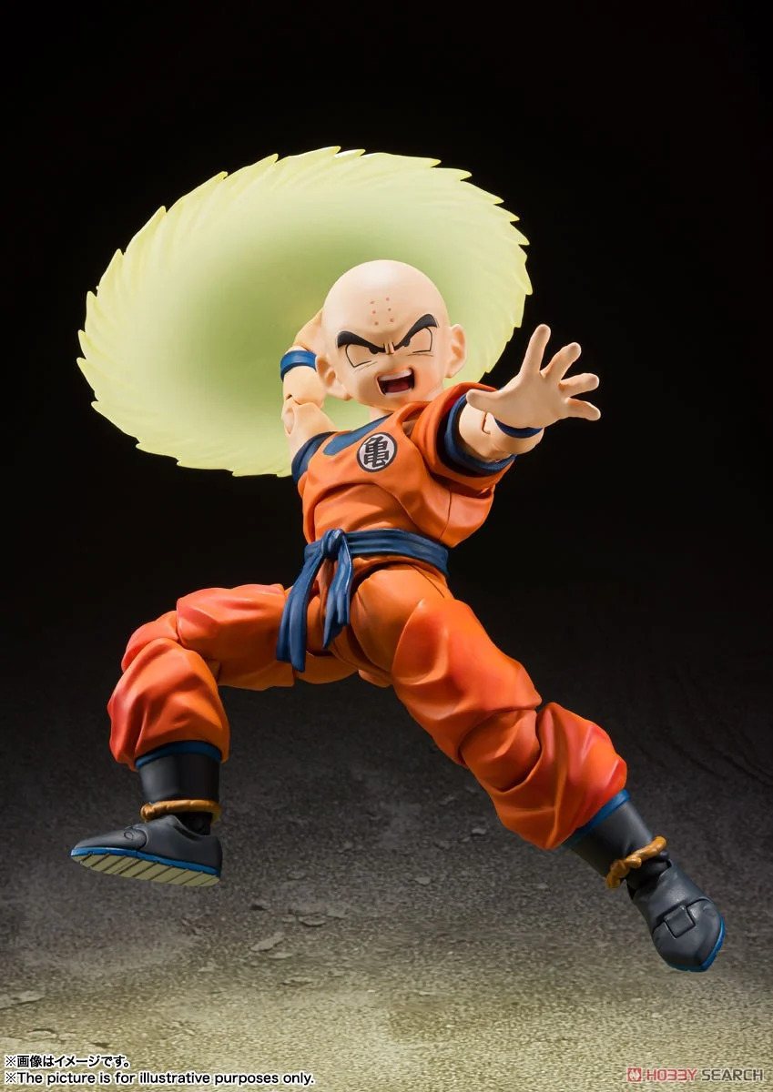 特價 全新 萬代 SHF 克林 地球最強男人 七龍珠 可動完成品