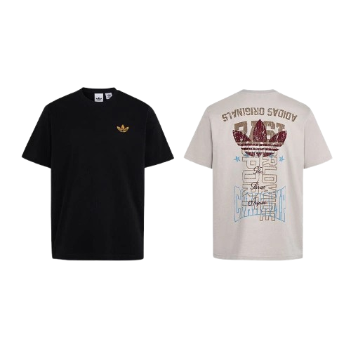 【官網限定】ADIDAS TREFOIL TEE 短袖上衣 米白 LE7354 黑 LE7353 VI