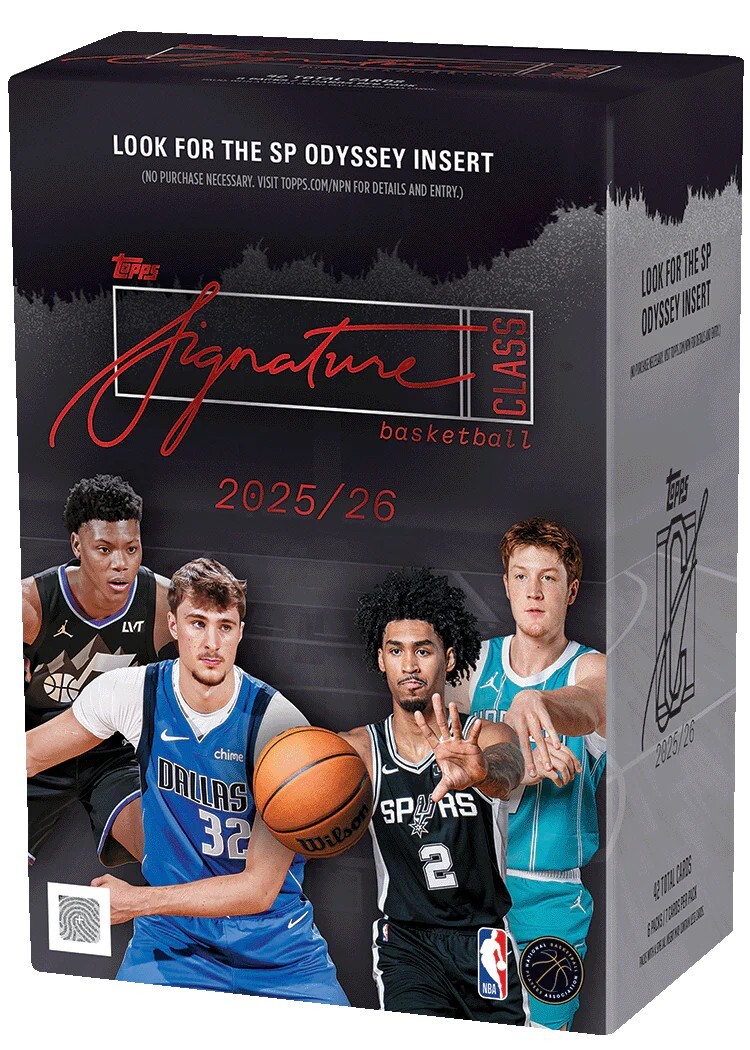 【Ares Breaks】2025-26 NBA Topps Signature Class Value