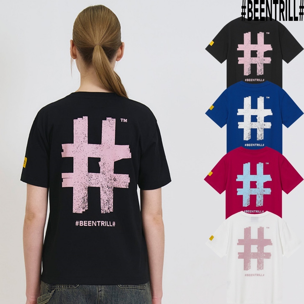 【現貨】BEENTRILL 經典LOGO背後大字 短袖上衣 4色 BA252TS505