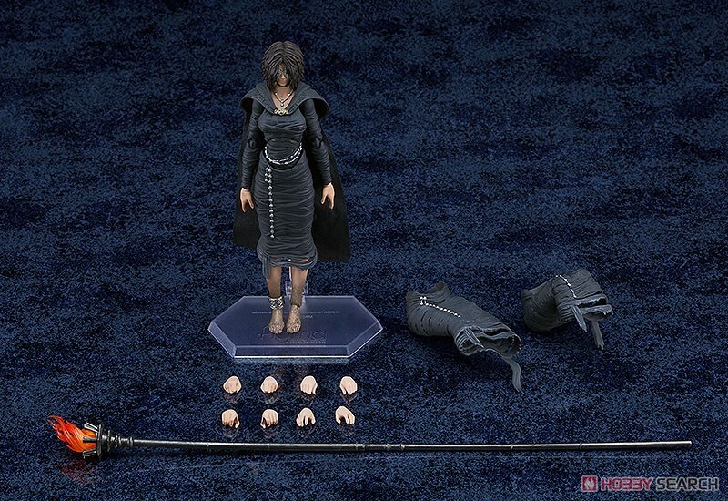 GSC Figma #593 黑衣的火防女 惡魔靈魂(PS5) 可動完成品