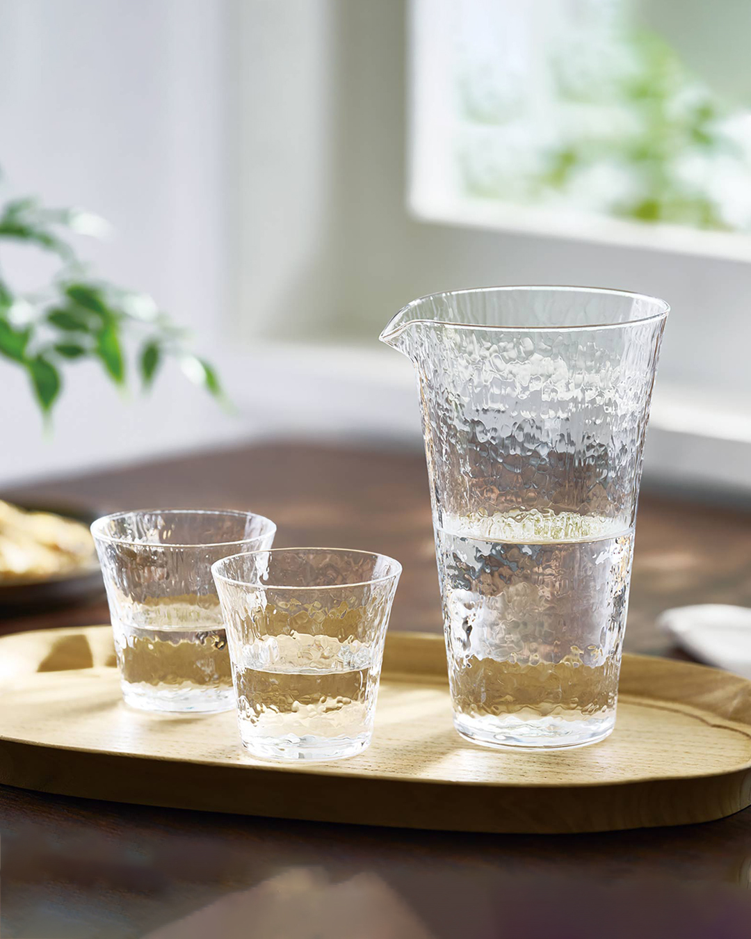 薄 水波紋冷飲酒具套裝｜東洋佐佐木