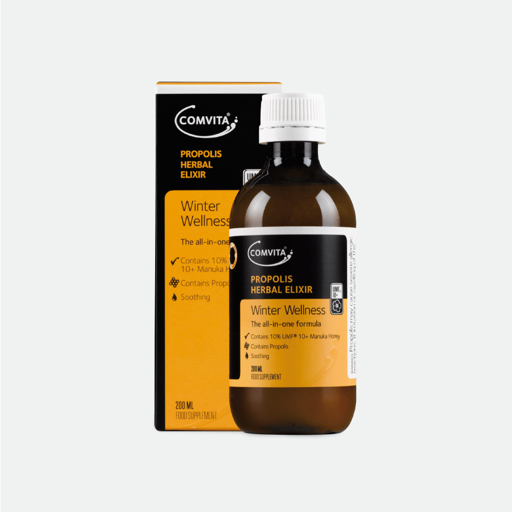 【Comvita麥蘆卡】蜂膠草本蜜糖露－200ml