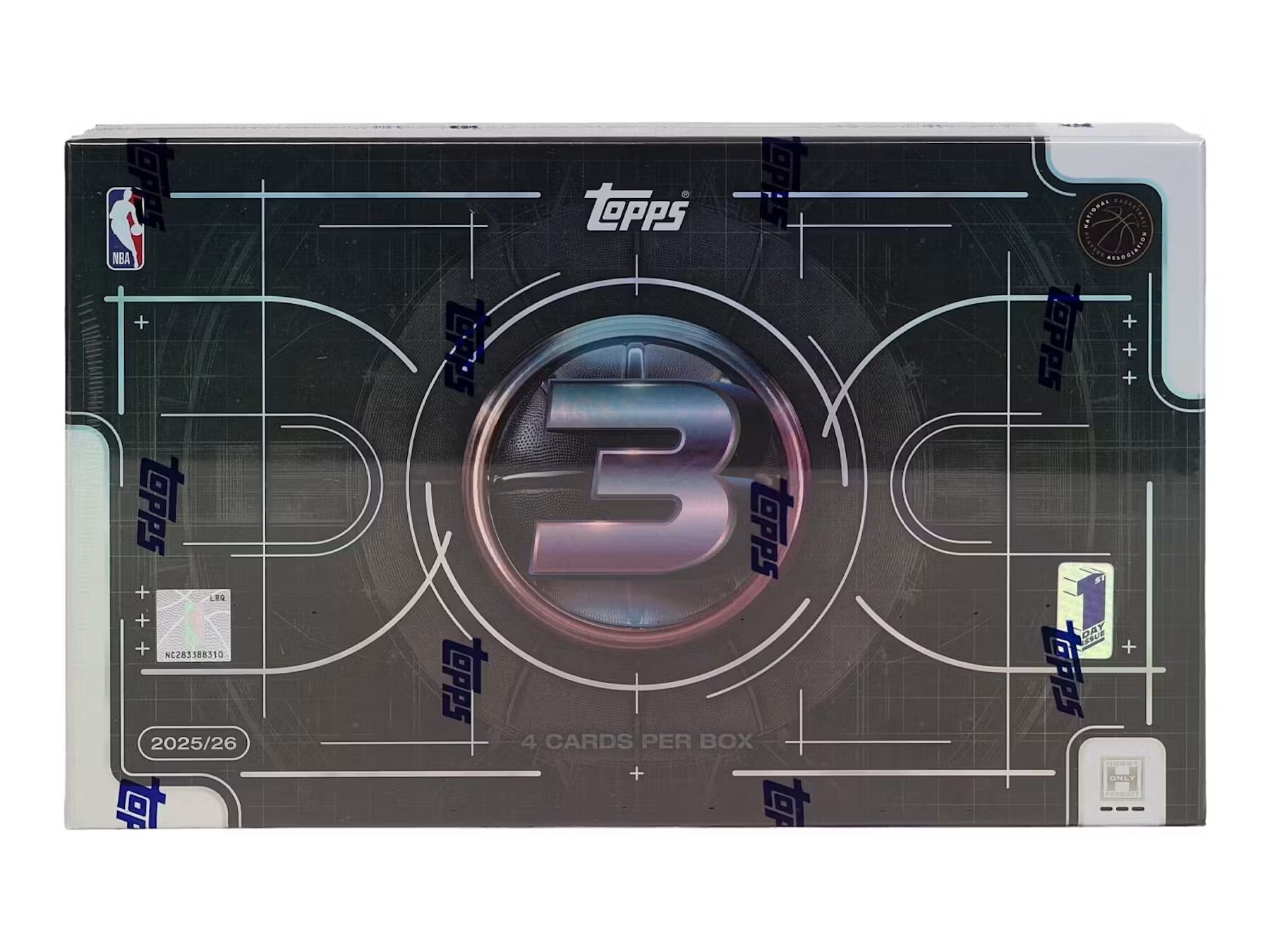【Ares Breaks】2025-26 Topps 3 Basketball  First Day Issue box