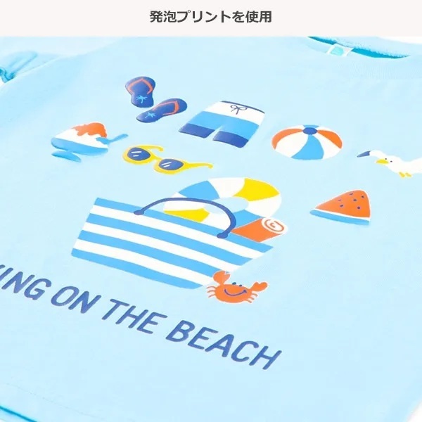【西松屋】夏季海洋圖案短袖T恤
