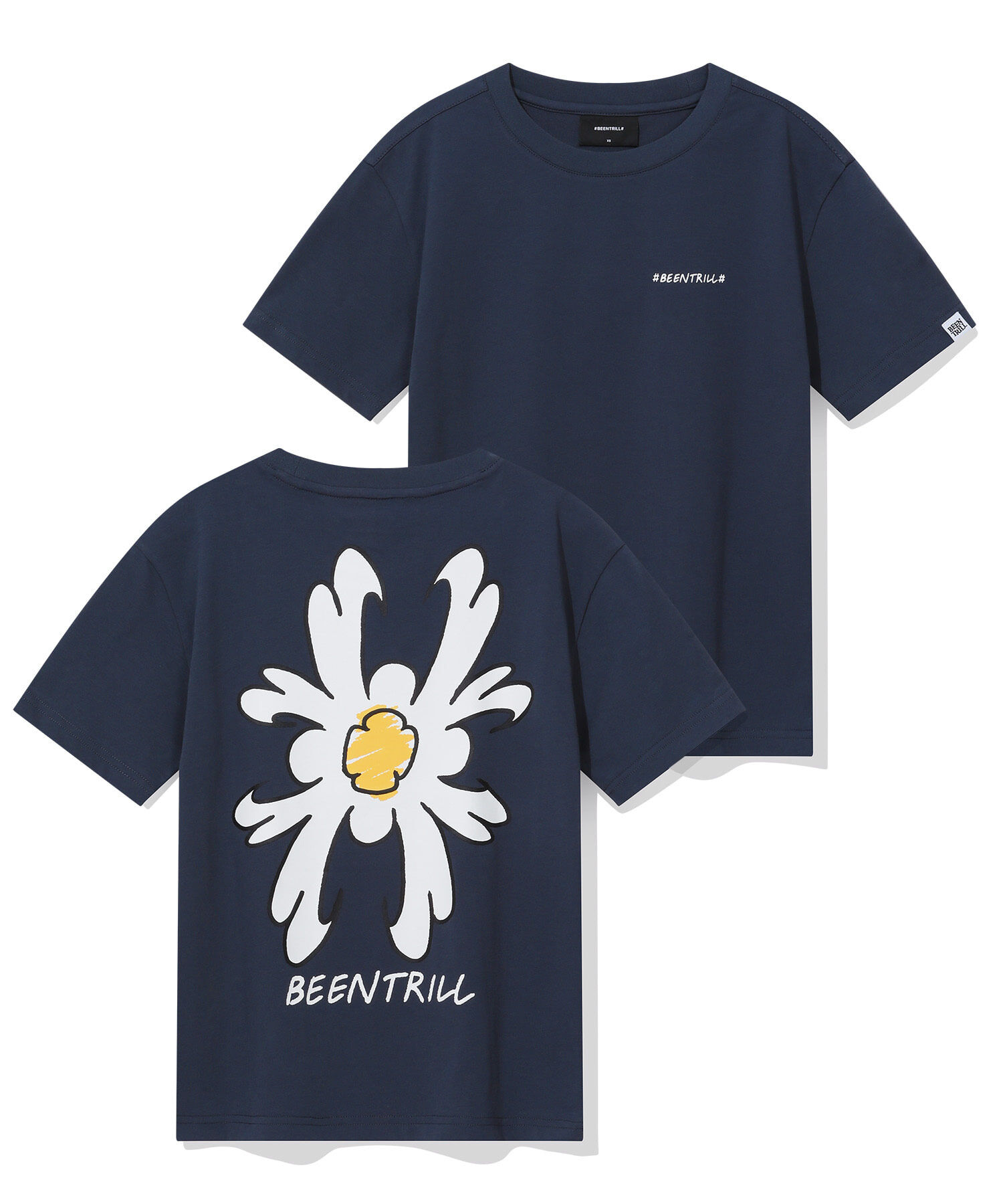 【現貨】BEENTRILL 背後大花LOGO 短袖上衣 3色 BA252TS511