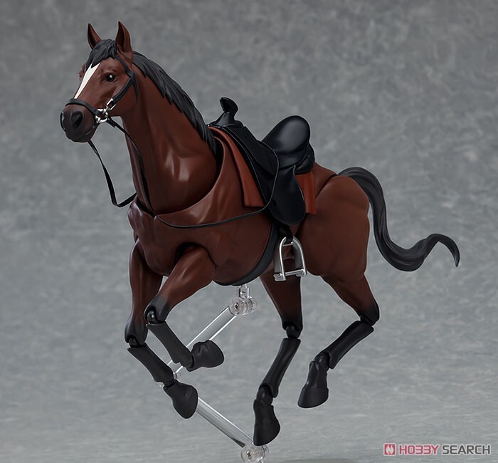 GSC Figma #490 馬ver.2（茶色） 可動完成品