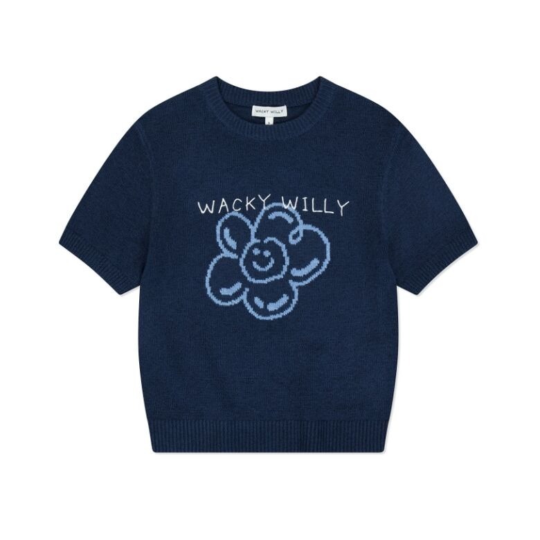【現貨】WACKY WILLY 大花LOGO針織 短T 3色 WA2502KT64