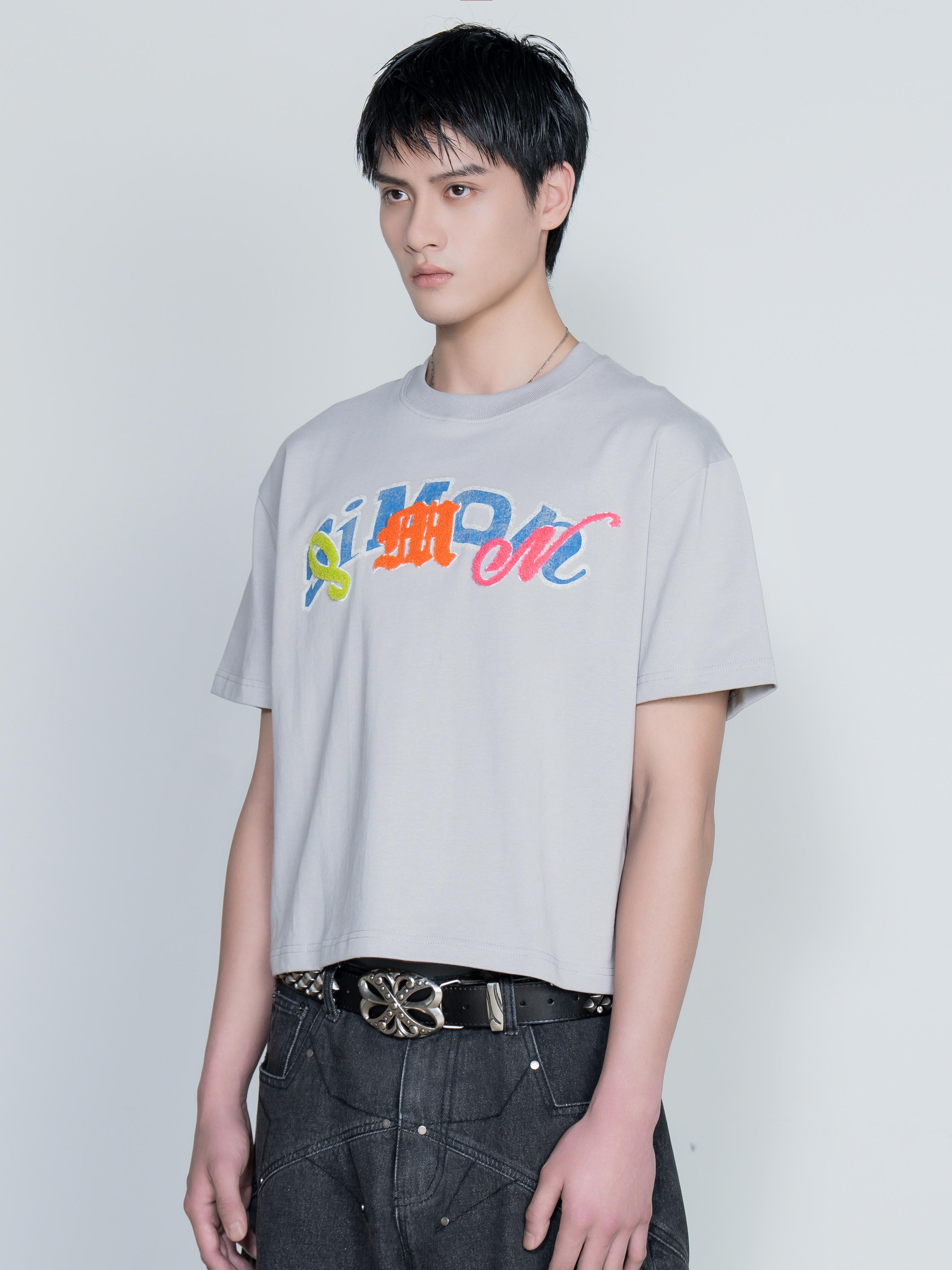 SIMON MADE TS-2626 搖滾時代 做舊 VINTAGE BOXY 短T