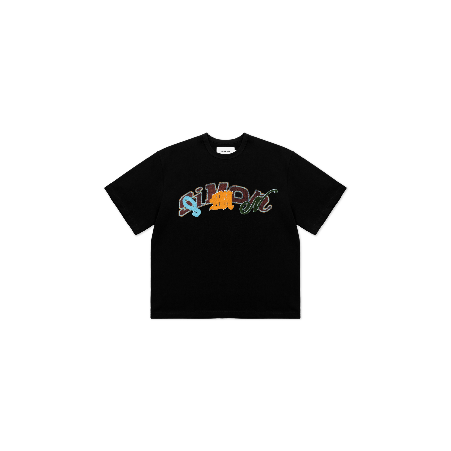 SIMON MADE TS-2626 搖滾時代 做舊 VINTAGE BOXY 短T