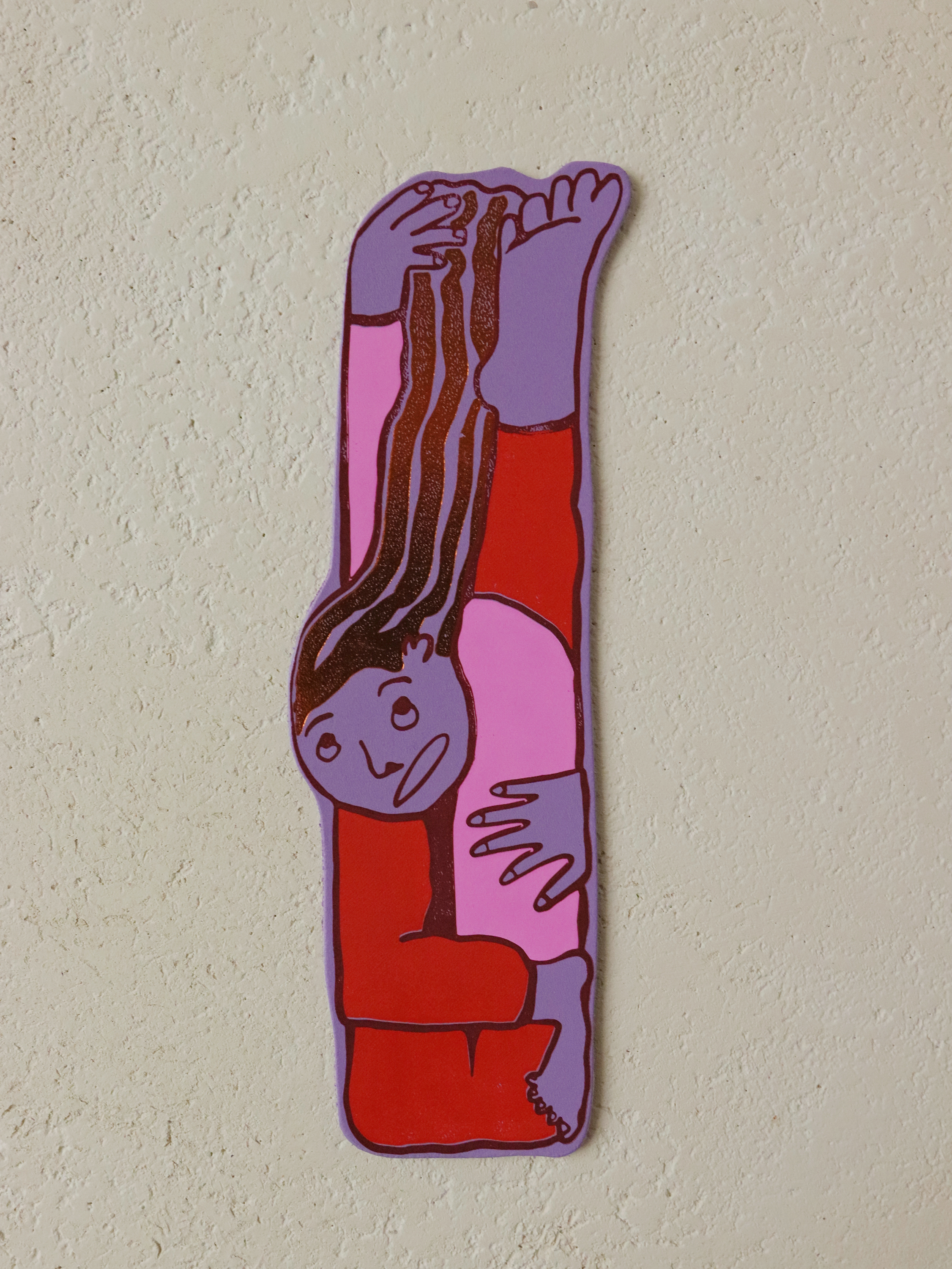 YOGA瑜珈妹書籤-Ark Colour Design