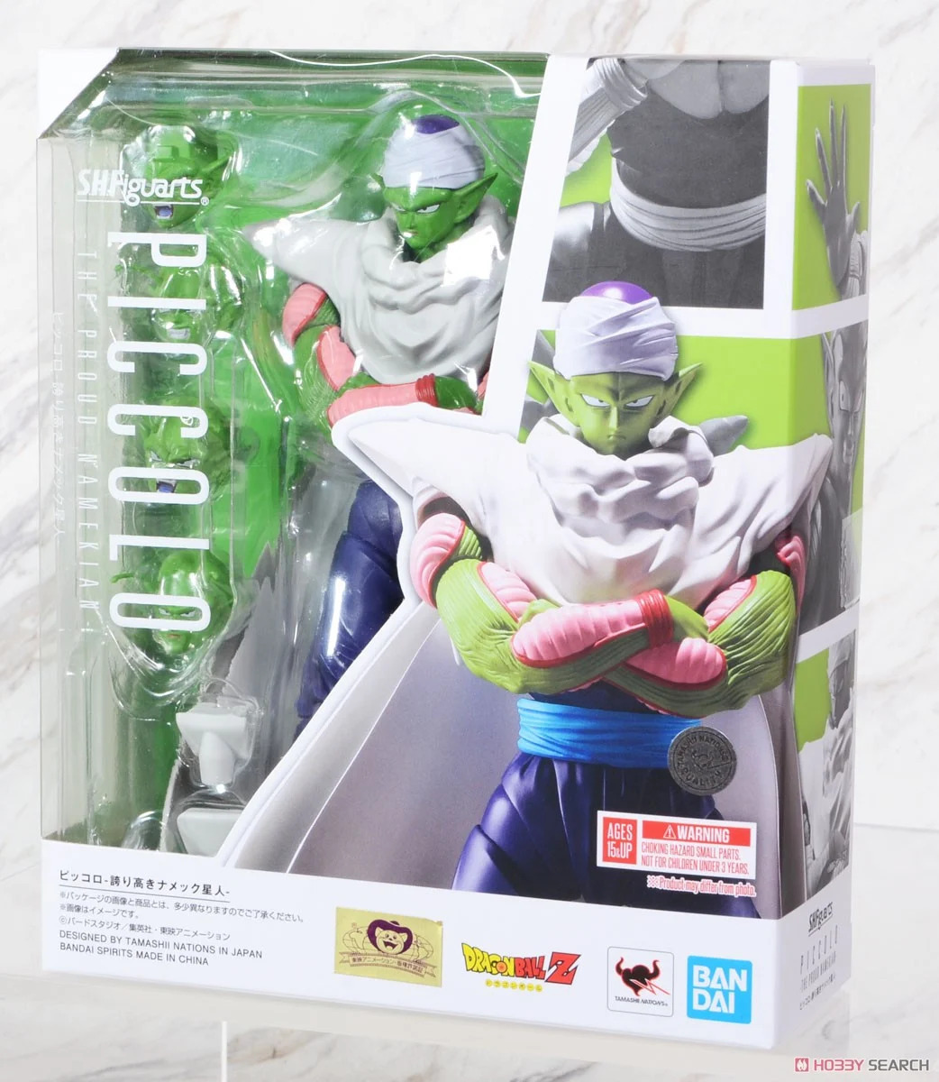 全新 特價 萬代 SHF 比克 高傲的那美克星人 七龍珠 可動完成品