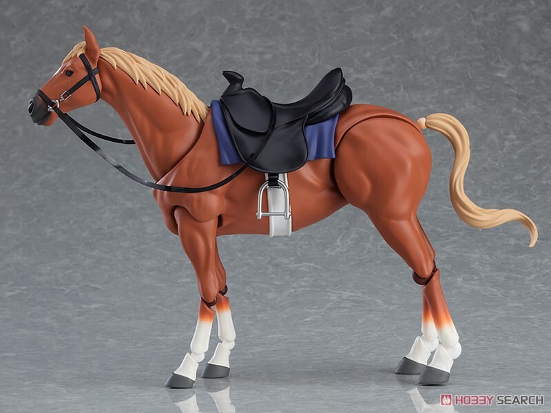 GSC Figma #490 馬ver.2（栗色） 可動完成品