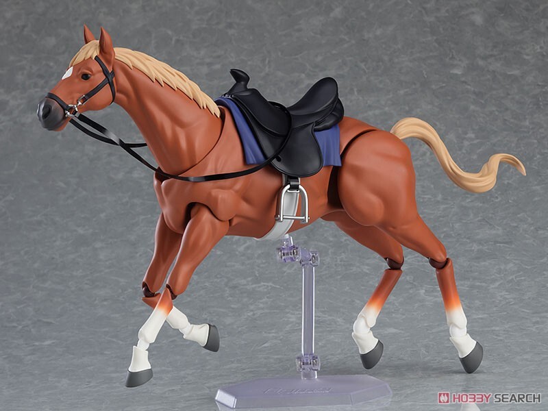 GSC Figma #490 馬ver.2（栗色） 可動完成品