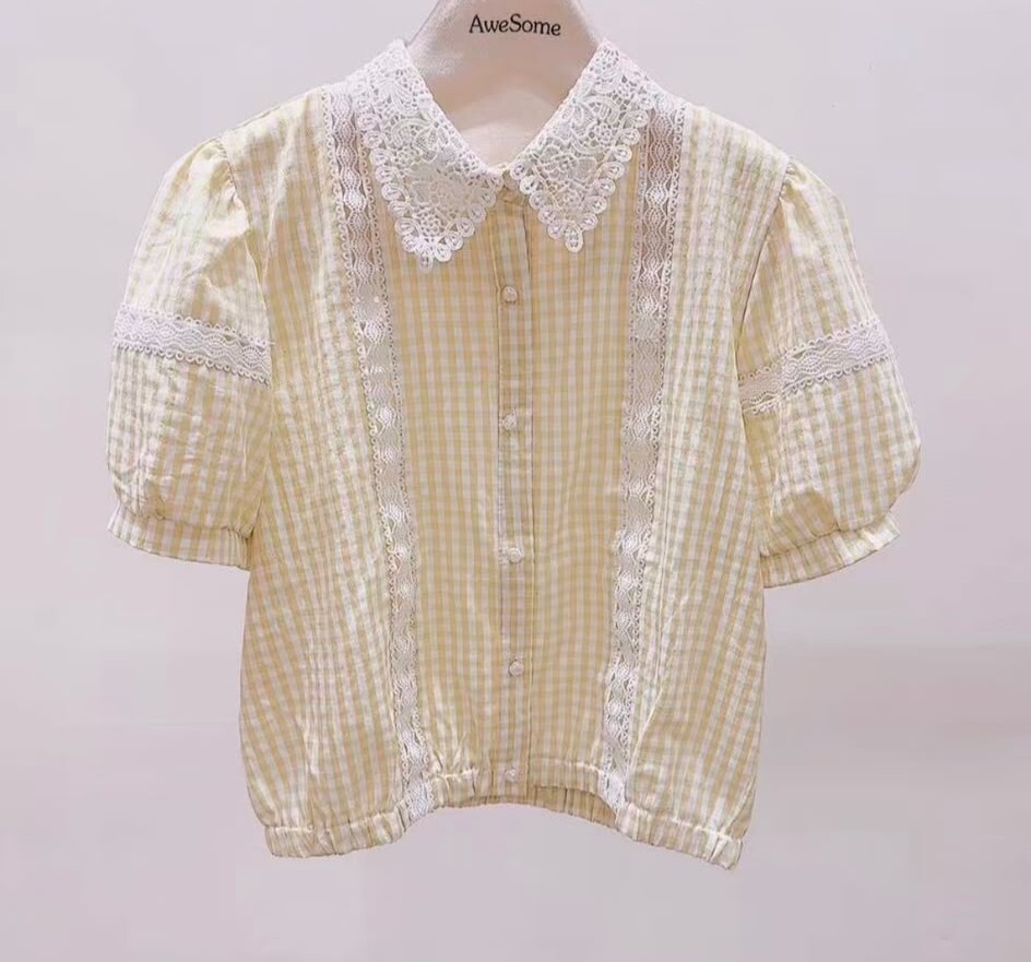 AW27  格仔上衣 胸42 長18.5 $599 (一口價)