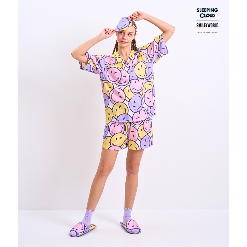 THCG0617-607 Candy Collection Short sleeves + Shorts : Purple (A7F/P)