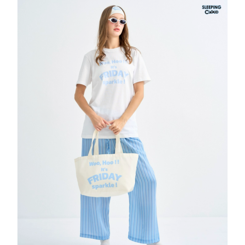 THCG0617-622 T-Shirt + Pants set, One stripe : Friday (A22F/P)