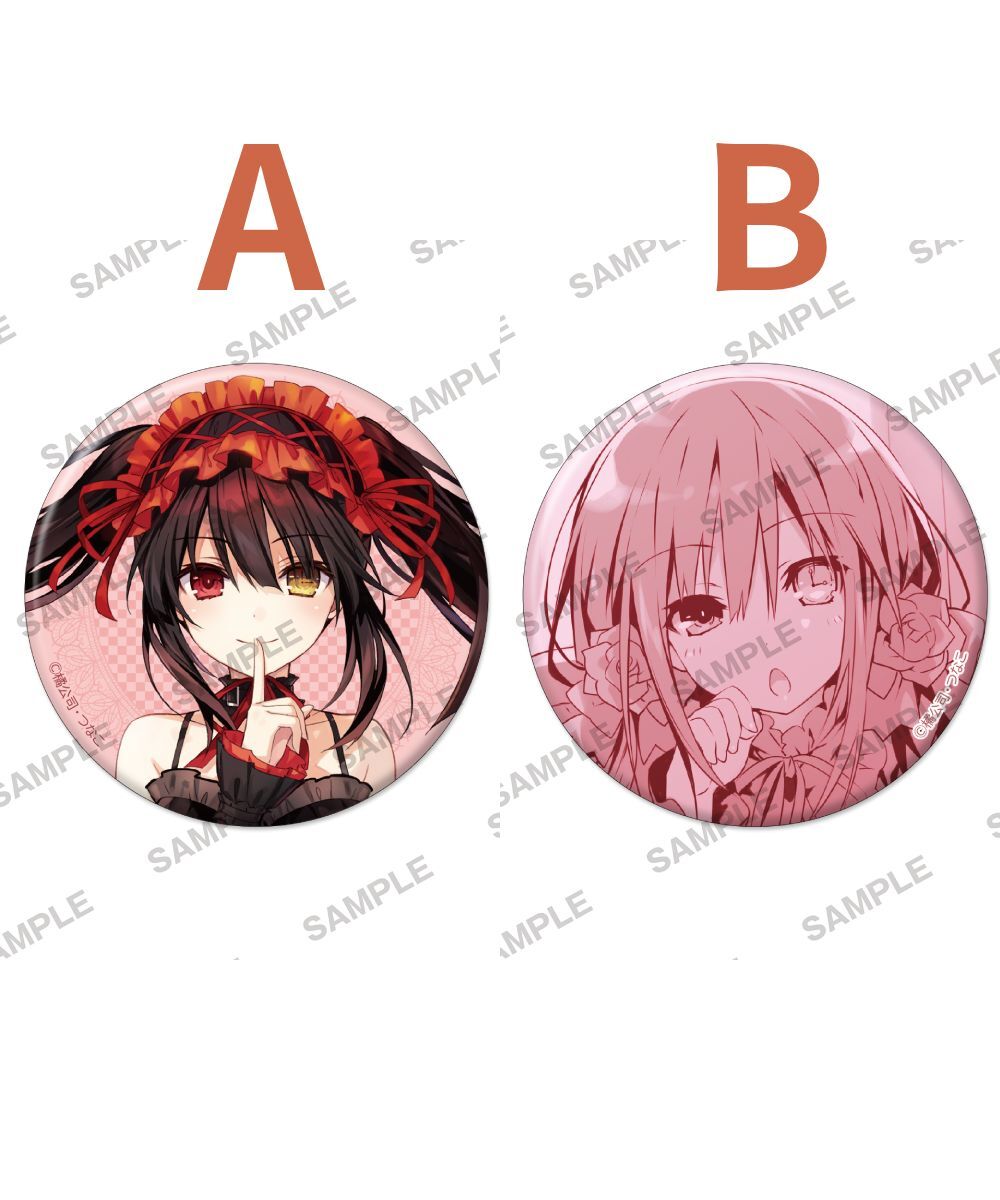 預購-『約會大作戰DATE A LIVE』狂三Birthday 2026　BIG雷射徽章　系列【日本進口精品】