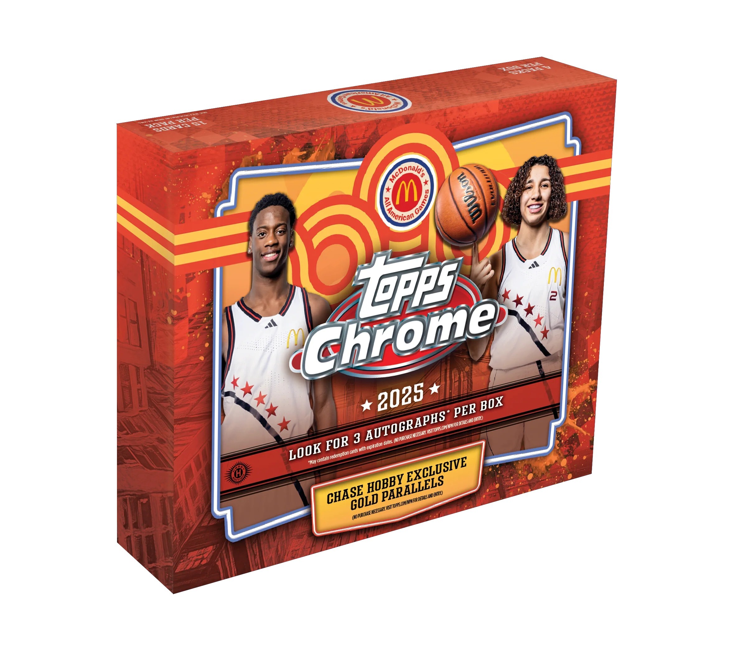 【Ares Breaks】2025 Topps Chrome® McDonald’s All-American Basketball - Hobby Box